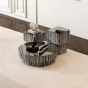 Круглый журнальный столик Mufandi 37663-30 в современном стиле 