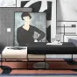 Итальянский журнальный столик NORE HOUSE 37669-30 в средневековом стиле 