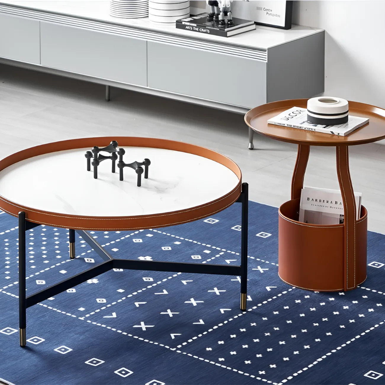 Итальянская прикроватная тумба NORE HOUSE 37671-30 в дизайнерском стиле 