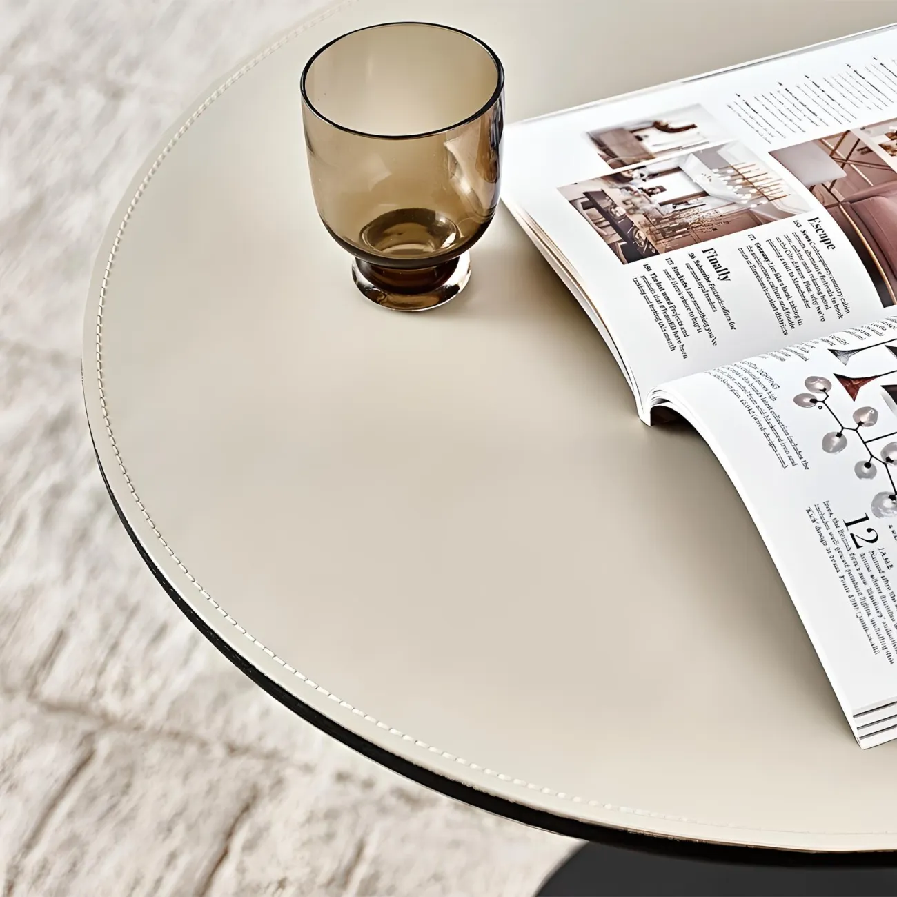 Приставной кофейный столик NORE HOUSE 37672-30 в минималистичном стиле Приставной кофейный столик NORE HOUSE 37672-30 в минималистичном стиле