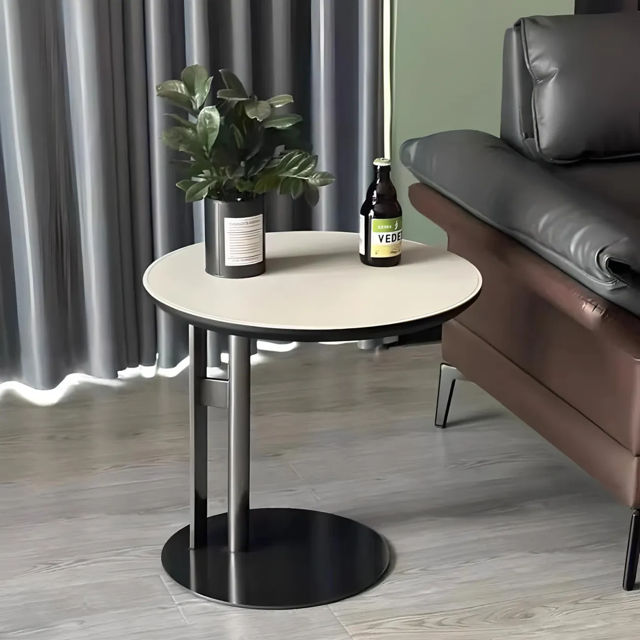 Приставной кофейный столик NORE HOUSE 37672-30 в минималистичном стиле 