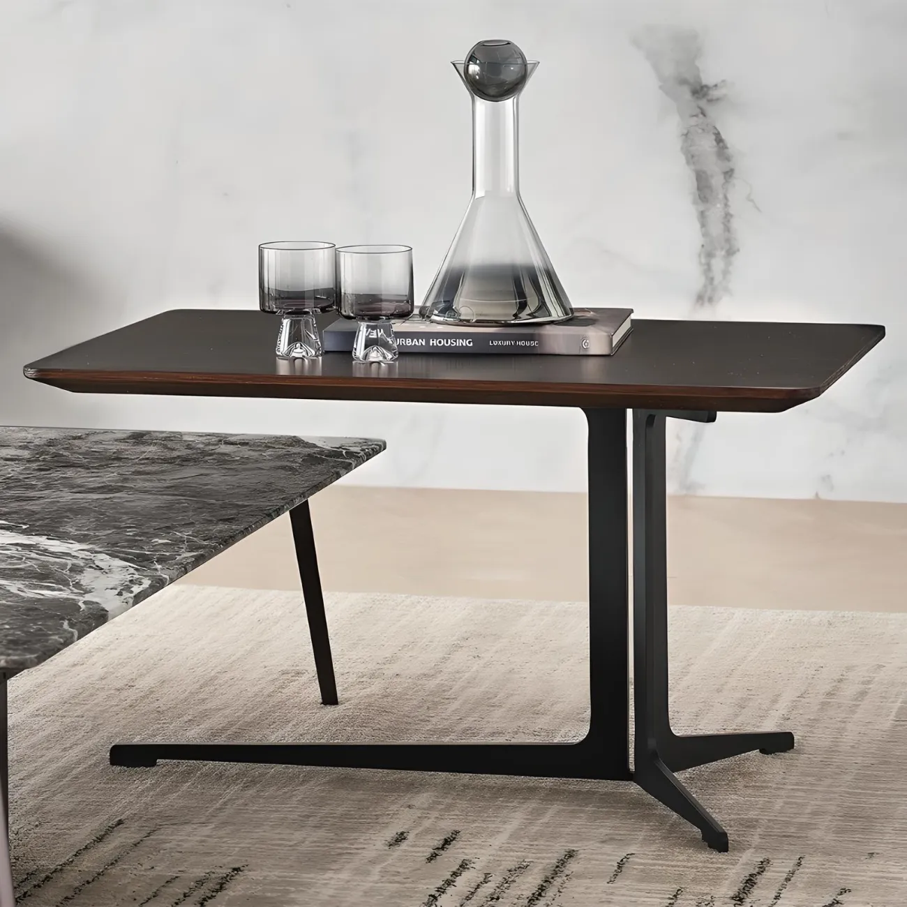 Минималистичный журнальный столик NORE HOUSE 37673-30 в современном стиле Минималистичный журнальный столик NORE HOUSE 37673-30 в современном стиле