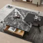 Минималистичный журнальный столик NORE HOUSE 37673-30 в современном стиле 