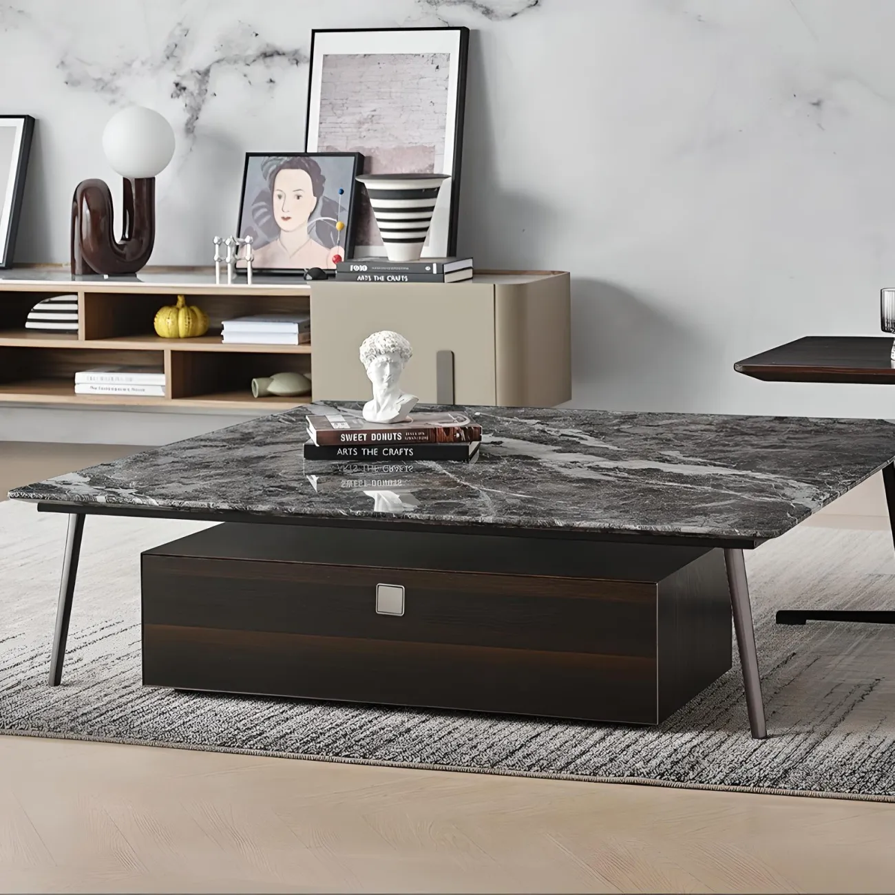 Минималистичный журнальный столик NORE HOUSE 37673-30 в современном стиле Минималистичный журнальный столик NORE HOUSE 37673-30 в современном стиле