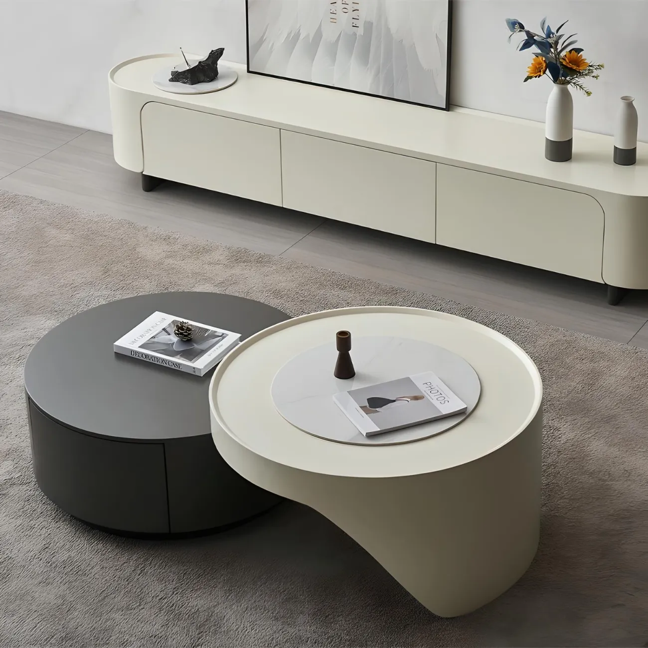 Роскошный журнальный столик NORE HOUSE 37676-30 в современном стиле 