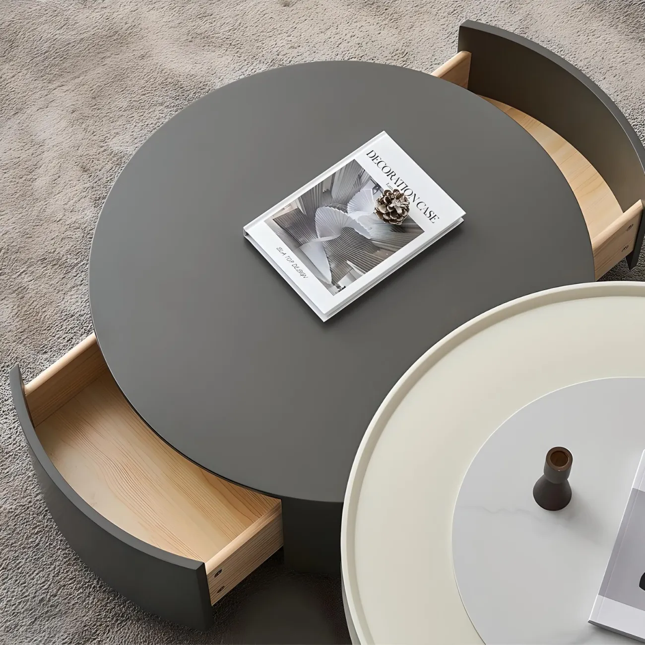 Роскошный журнальный столик NORE HOUSE 37676-30 в современном стиле 