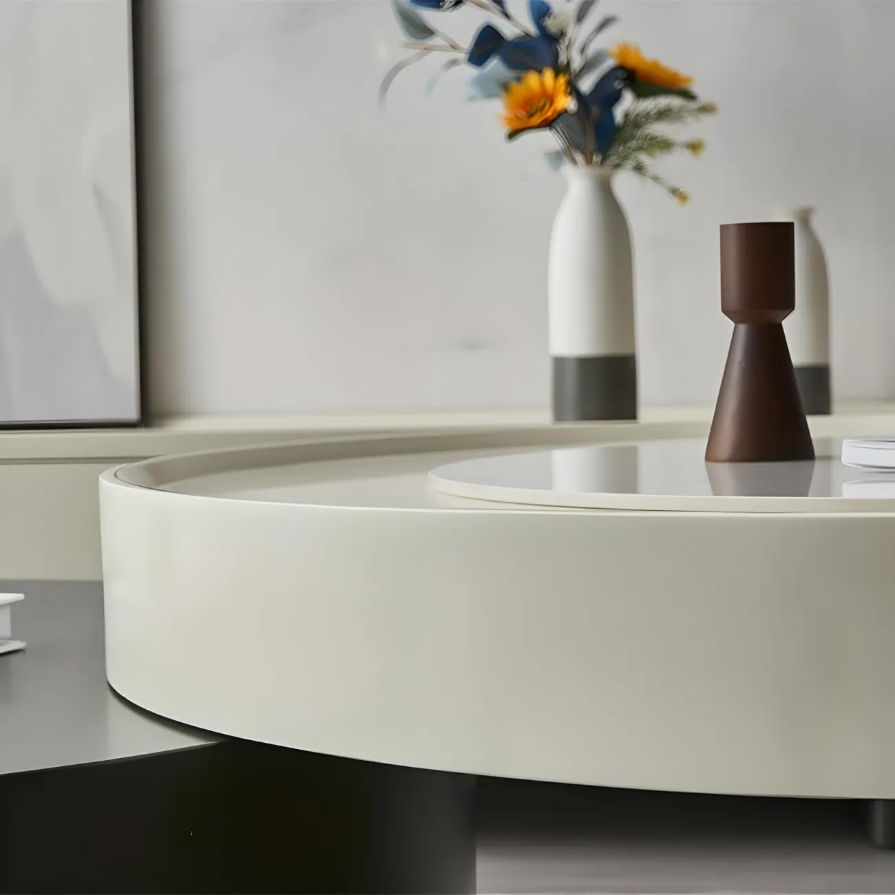 Роскошный журнальный столик NORE HOUSE 37676-30 в современном стиле 