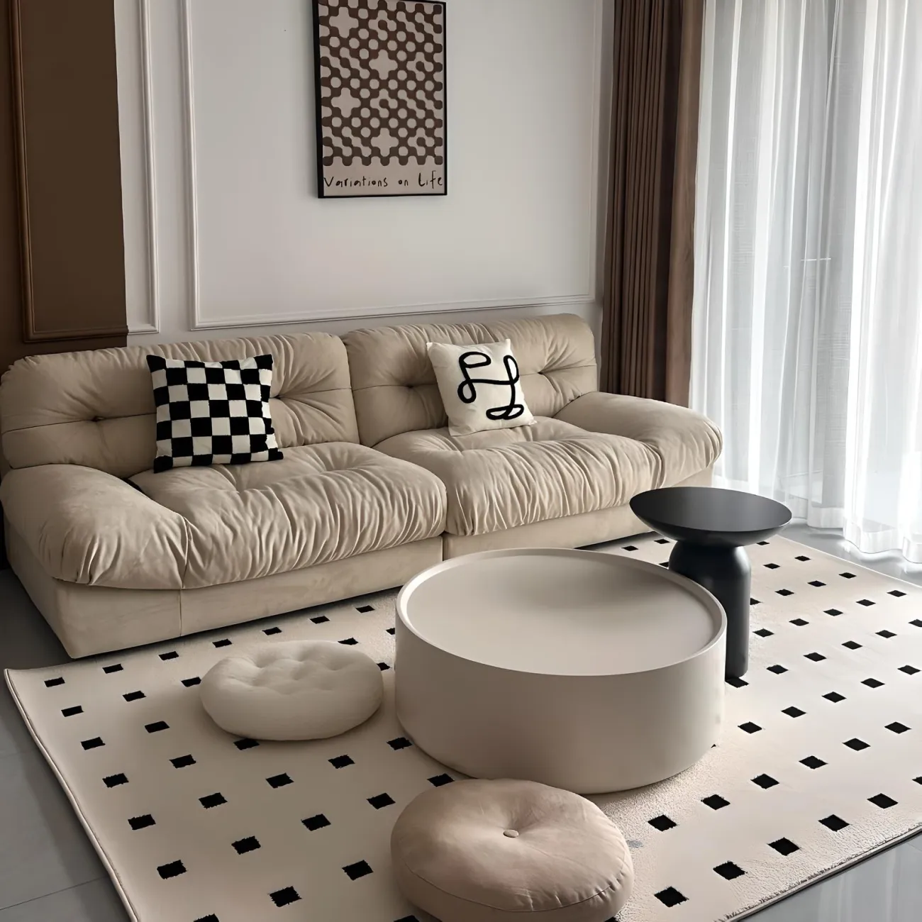 Дизайнерский журнальный столик NORE HOUSE 37678-30 в современном стиле 