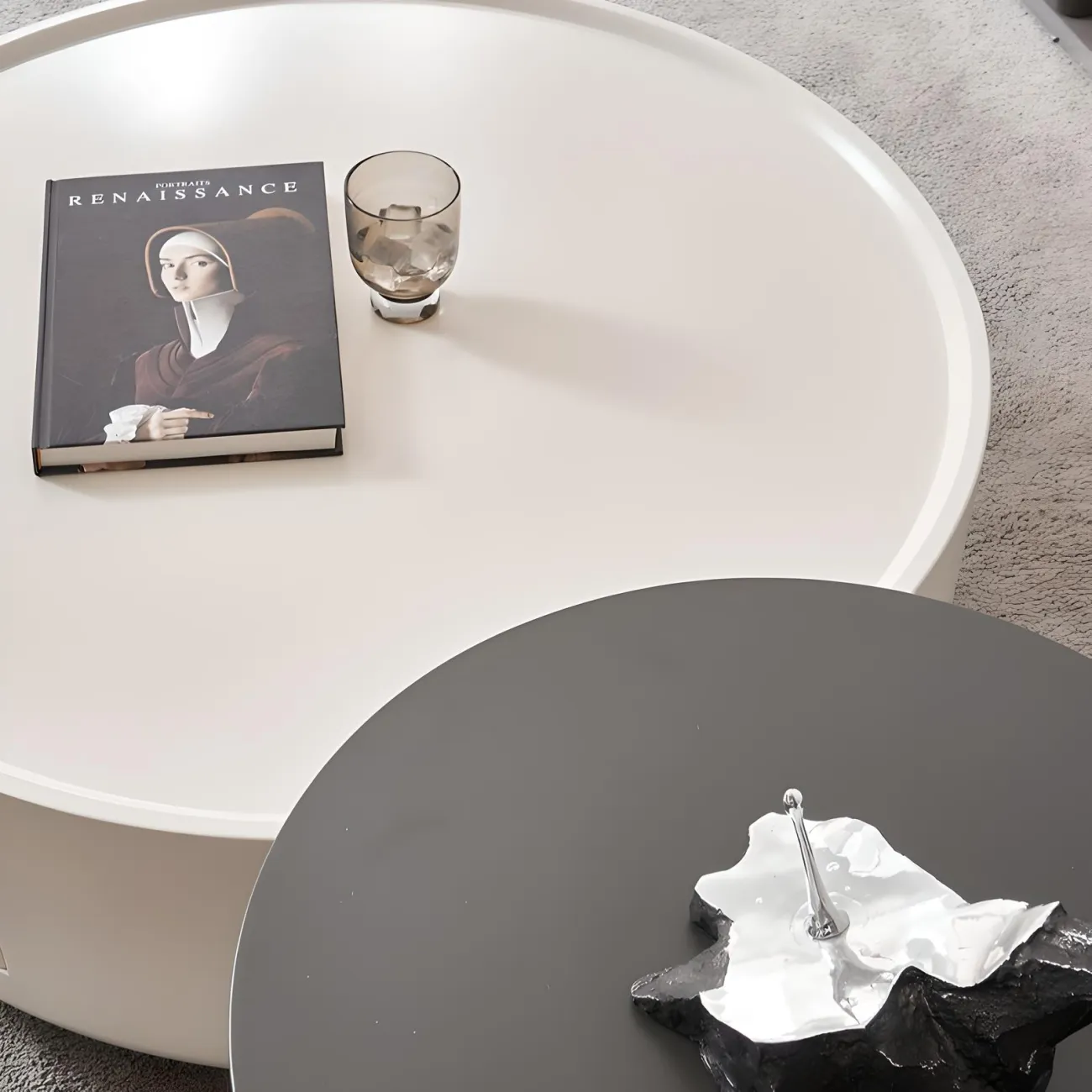 Дизайнерский журнальный столик NORE HOUSE 37678-30 в современном стиле 