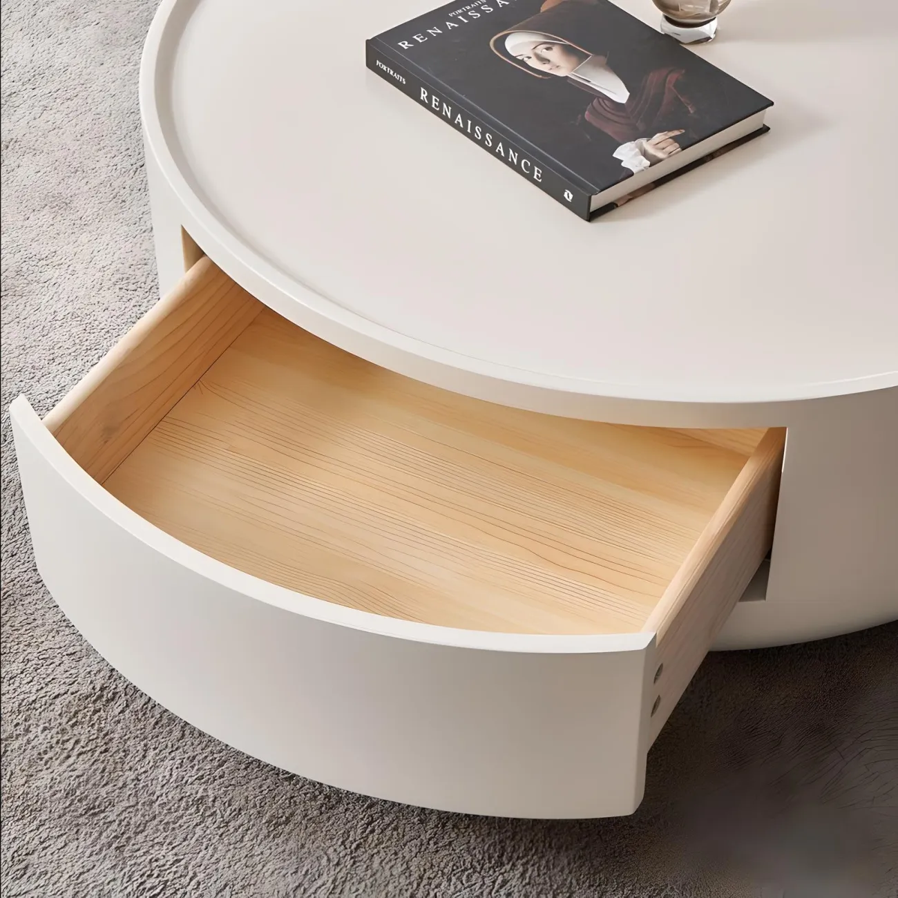 Дизайнерский журнальный столик NORE HOUSE 37678-30 в современном стиле 