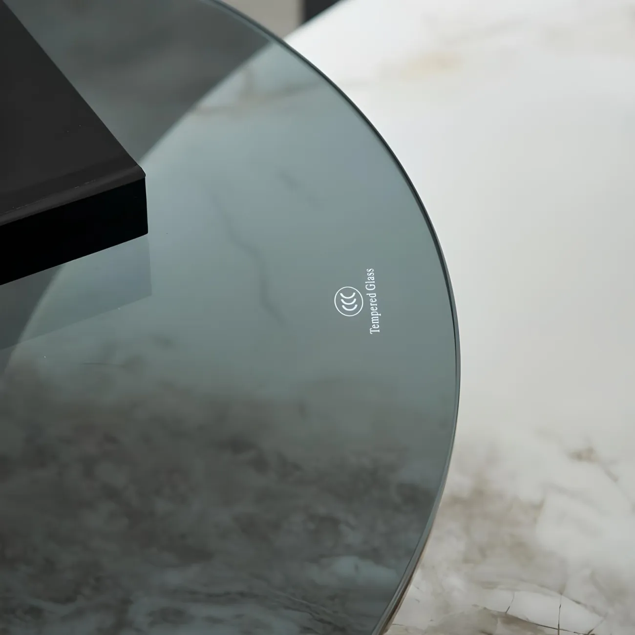 Мраморный журнальный столик NORE HOUSE 37679-30 в современном стиле 