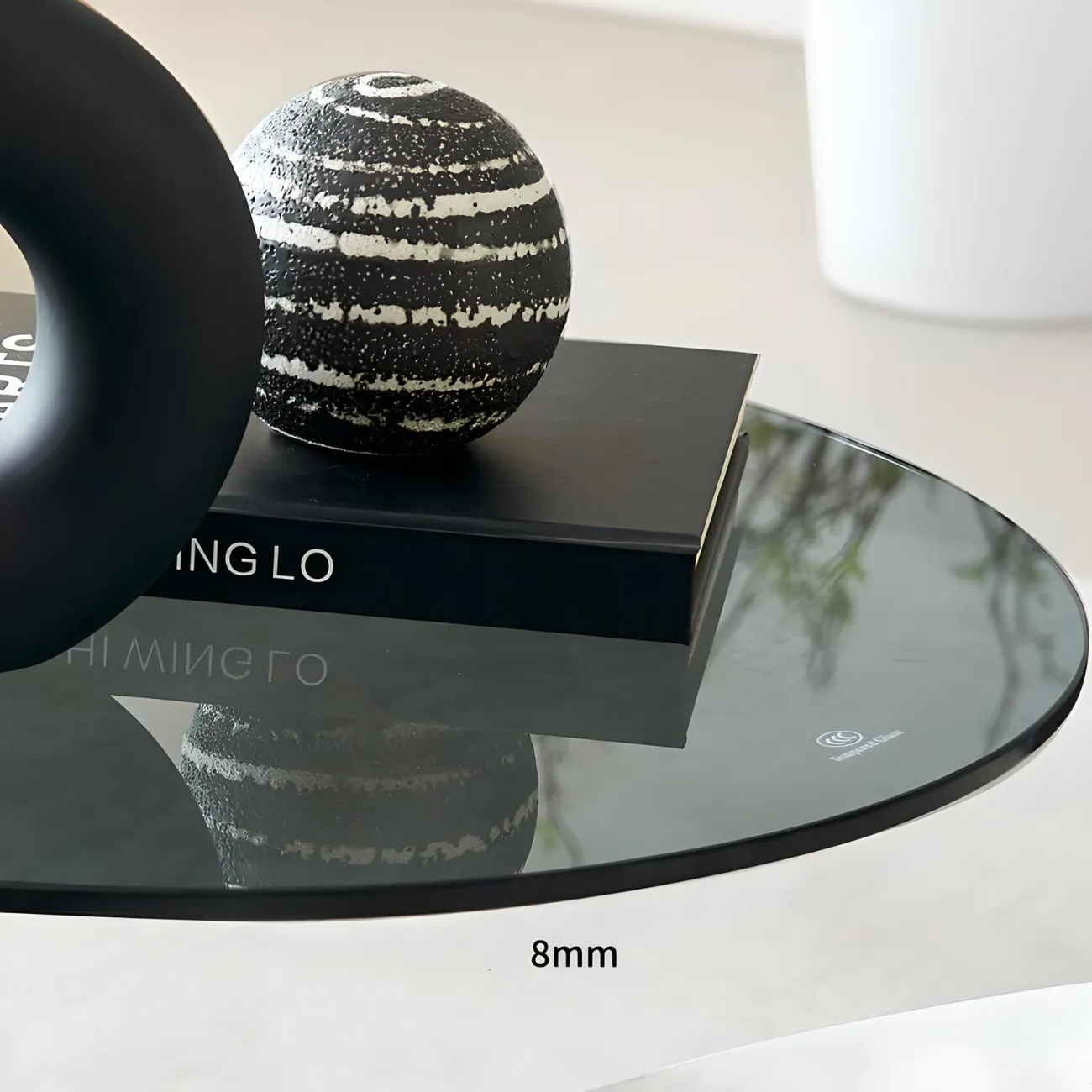 Мраморный журнальный столик NORE HOUSE 37679-30 в современном стиле 