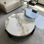 Мраморный журнальный столик NORE HOUSE 37679-30 в современном стиле 