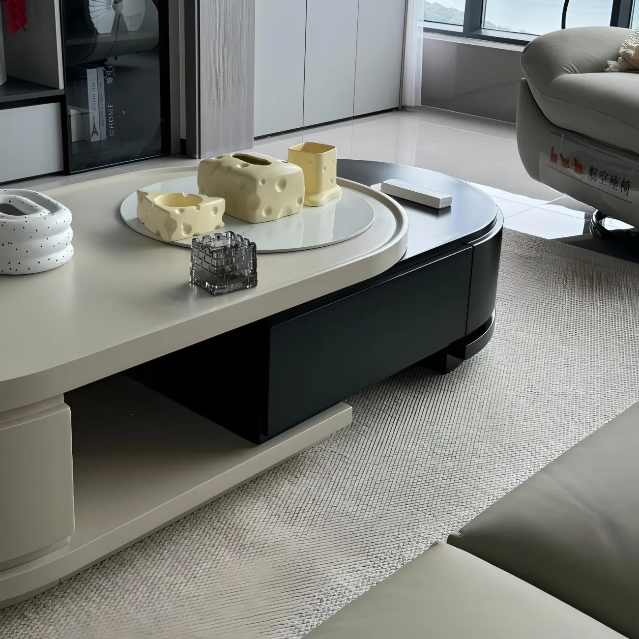 Минималистичный журнальный столик NORE HOUSE 37680-30 в дизайнерском стиле 