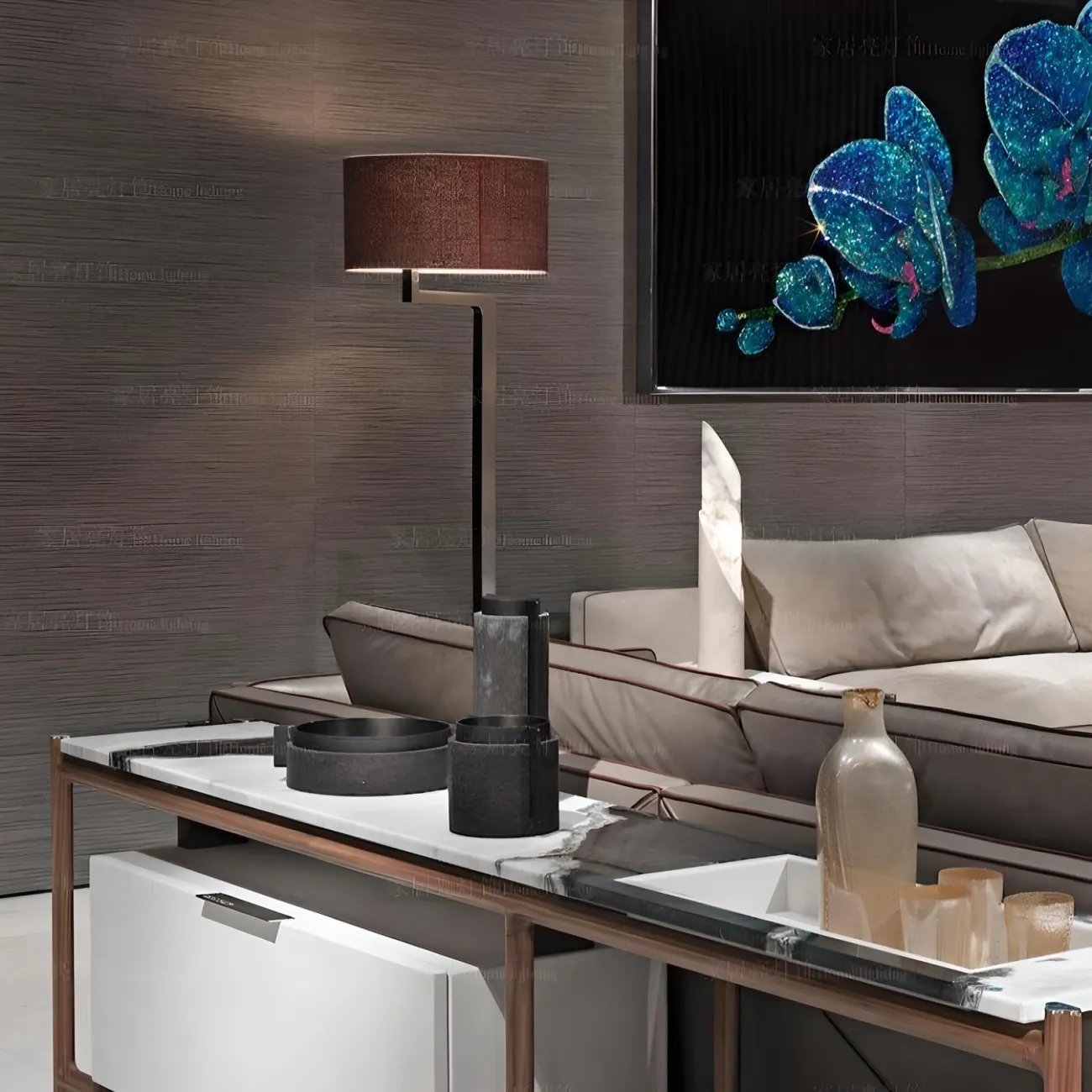 Итальянский торшер Visionnaire 37689-30 в минималистичном стиле