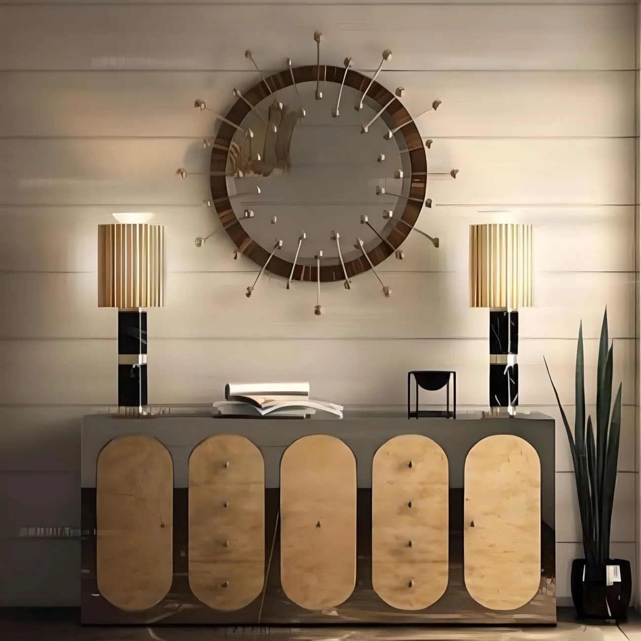 Настольная лампа Donna Marble 37696-30 в постмодернистском стиле