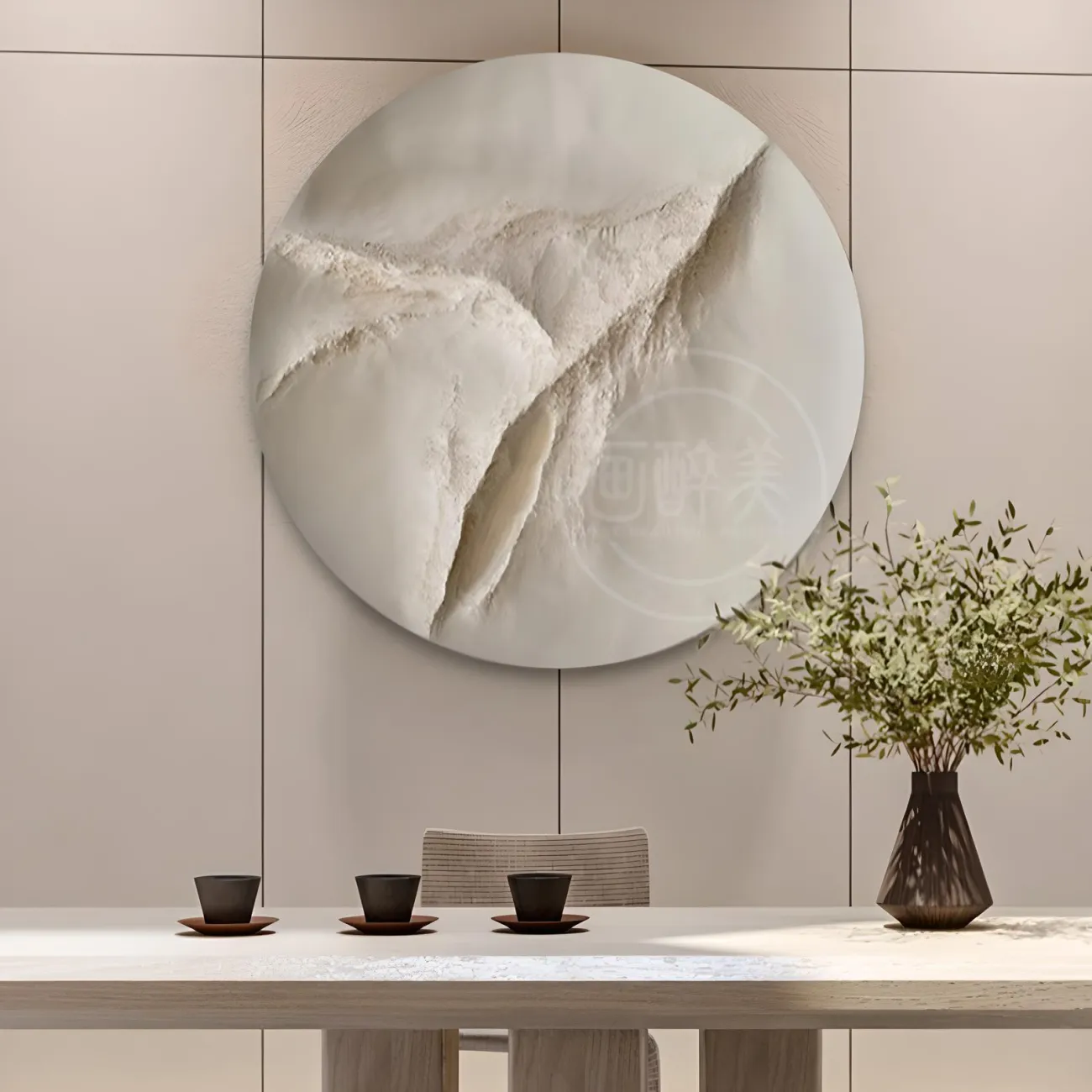 Трехмерная рельефная картина "Пьяная красавица" 37711-30 в японском стиле Трехмерная рельефная картина "Пьяная красавица" 37711-30 в японском стиле