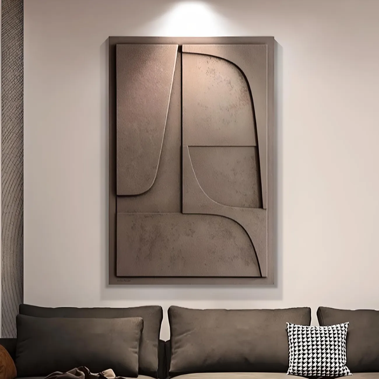 Геометрическая абстрактная трехмерная картина "Пьяная красавица" 37714-30 Геометрическая абстрактная трехмерная картина "Пьяная красавица" 37714-30