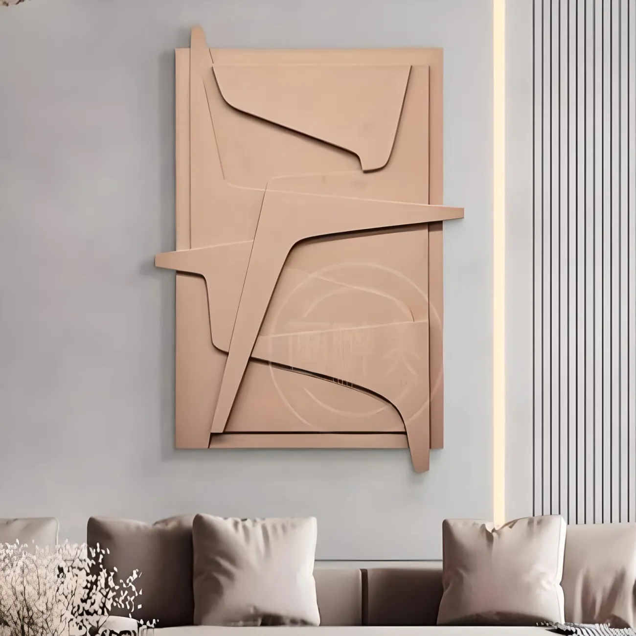 Геометрическая абстрактная трехмерная картина "Пьяная красавица" 37714-30 Геометрическая абстрактная трехмерная картина "Пьяная красавица" 37714-30