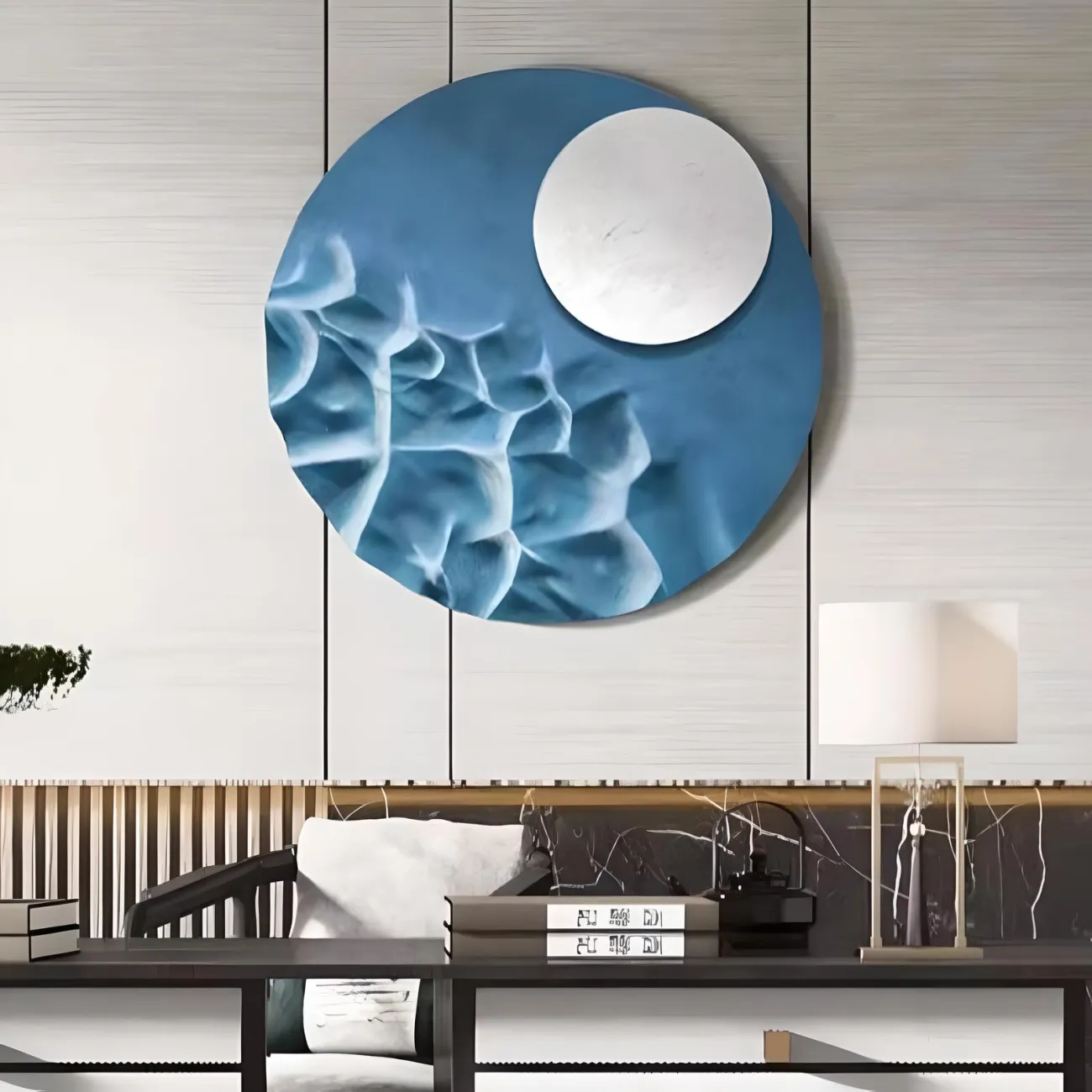 Рельефная декоративная трехмерная 3D картина "Пьяная красавица" 37718-30