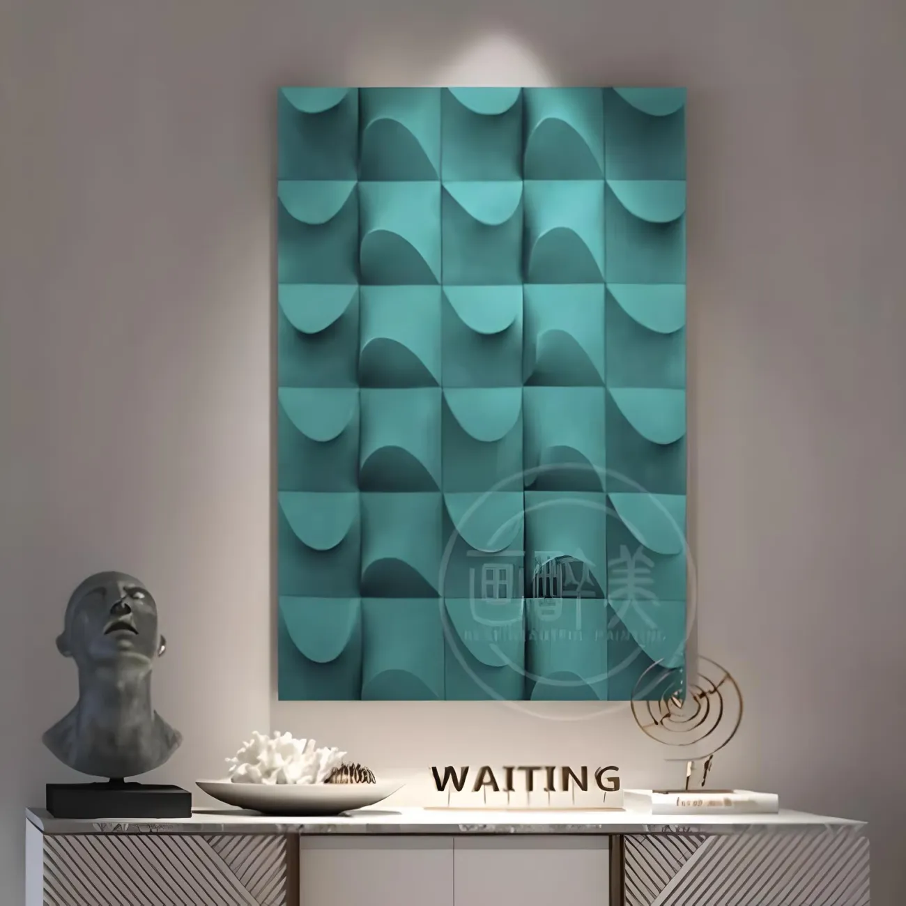 Рельефная декоративная трехмерная картина "Пьяная красавица" 37719-30