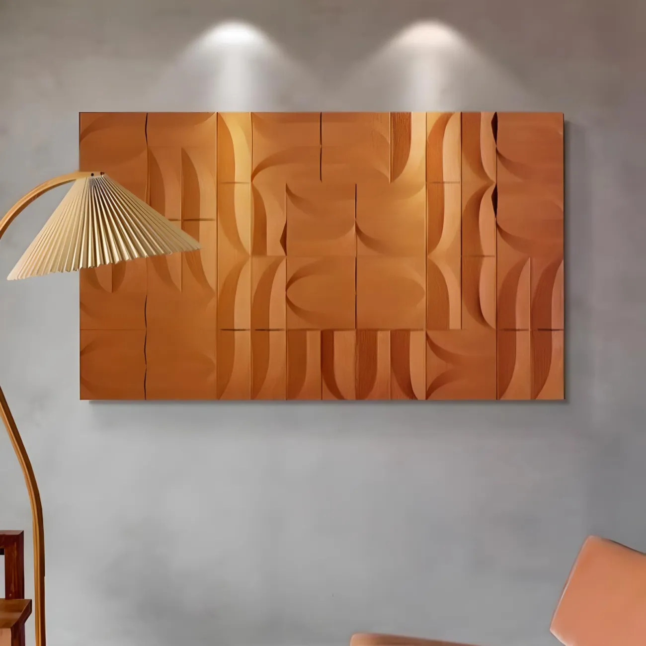 Художественная абстрактная трехмерная картина "Пьяная красавица" 37720-30