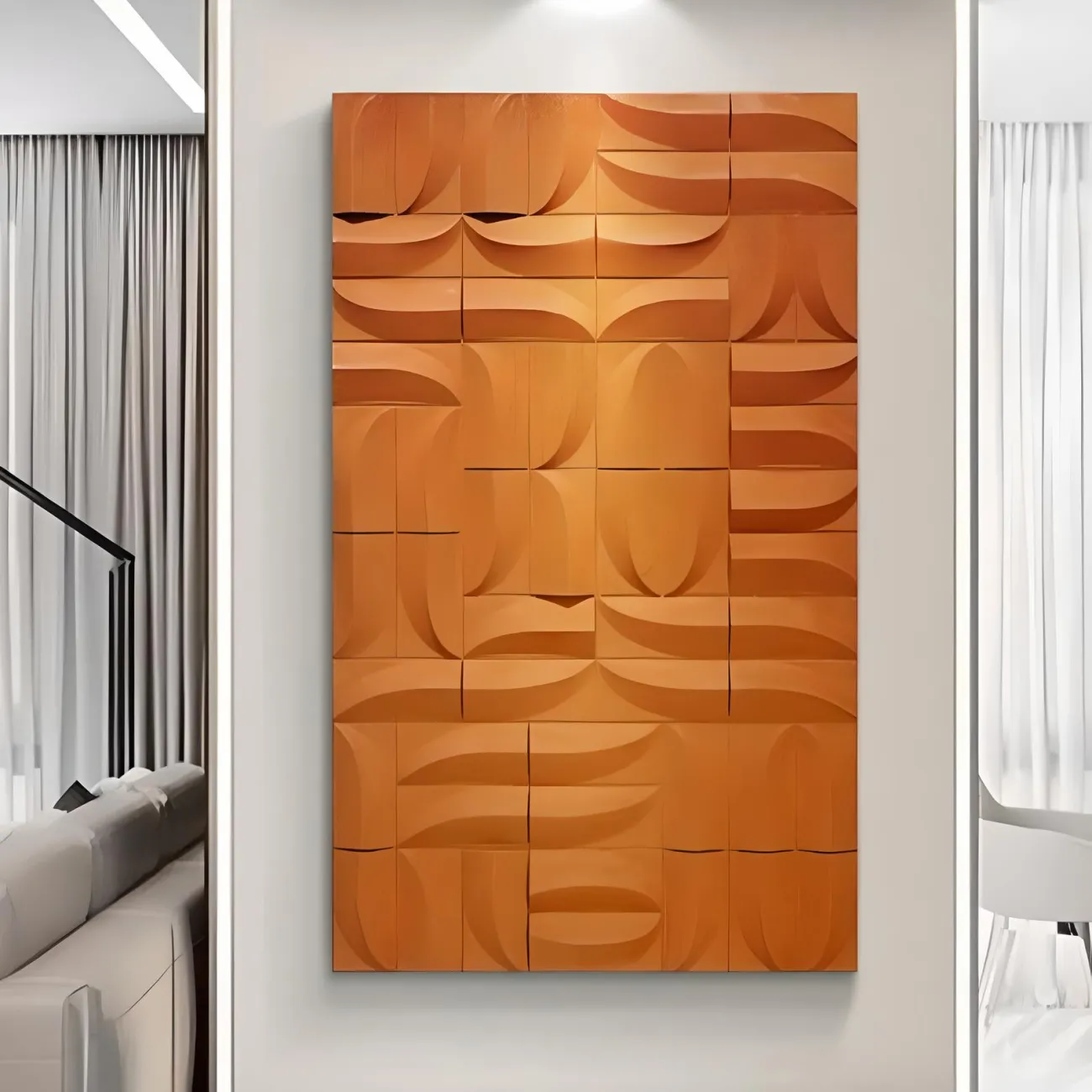 Художественная абстрактная трехмерная картина "Пьяная красавица" 37720-30