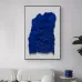 Минималистичная трехмерная картина Klein Blue 37725-30