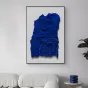 Минималистичная декоративная трехмерная картина Klein Blue 37725-30
