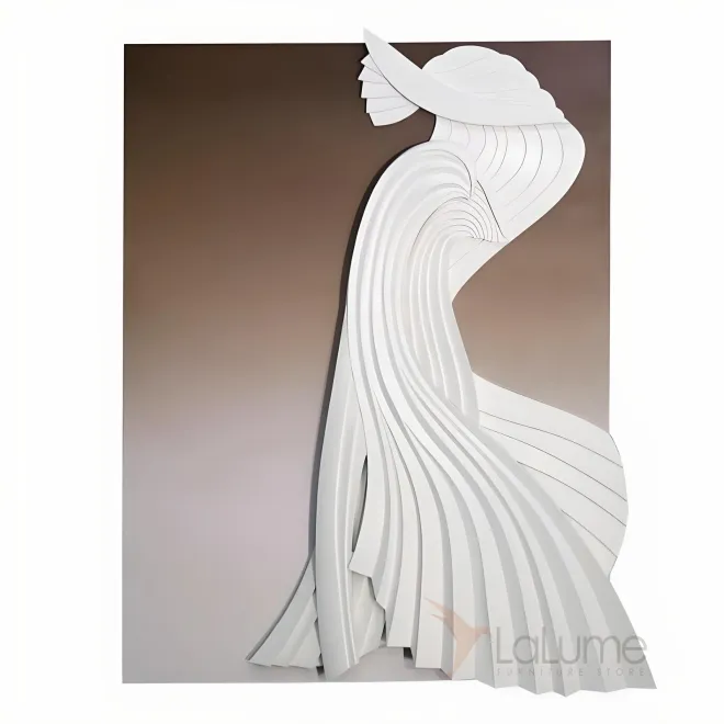 Градиентная трехмерная рельефная картина "Пьяная красавица" 37726-30 Градиентная трехмерная рельефная картина "Пьяная красавица" 37726-30