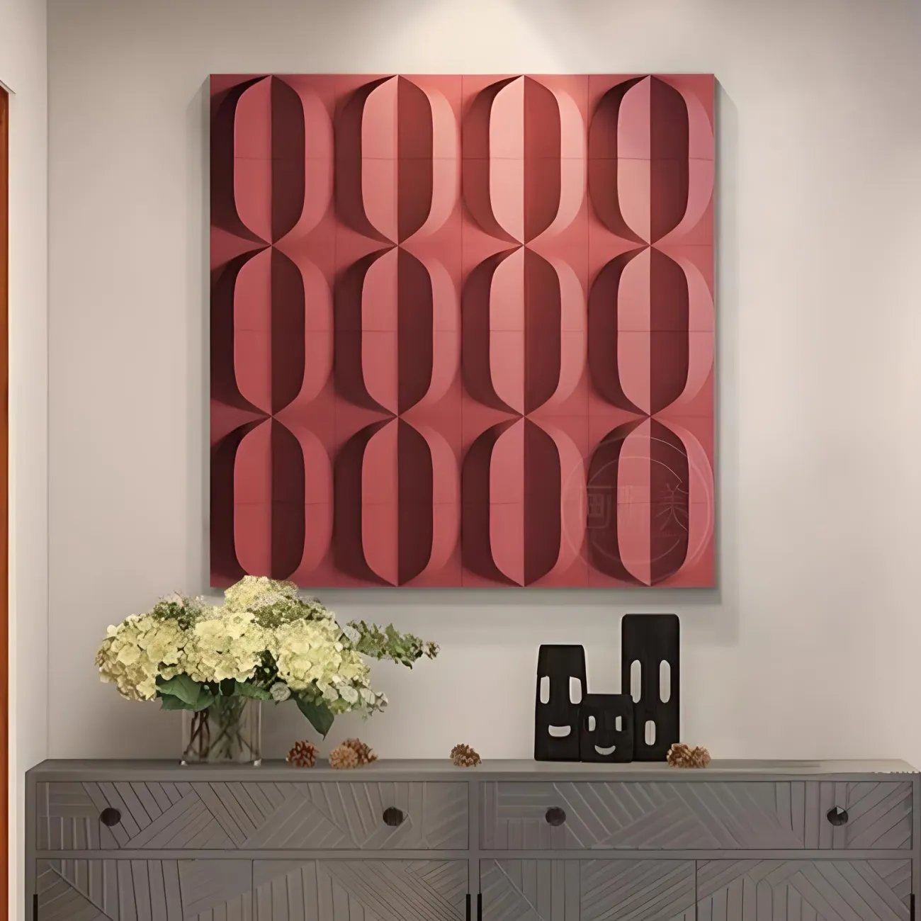 Абстрактная рельефная трехмерная картина "Пьяная красавица" 37728-30 Абстрактная рельефная трехмерная картина "Пьяная красавица" 37728-30