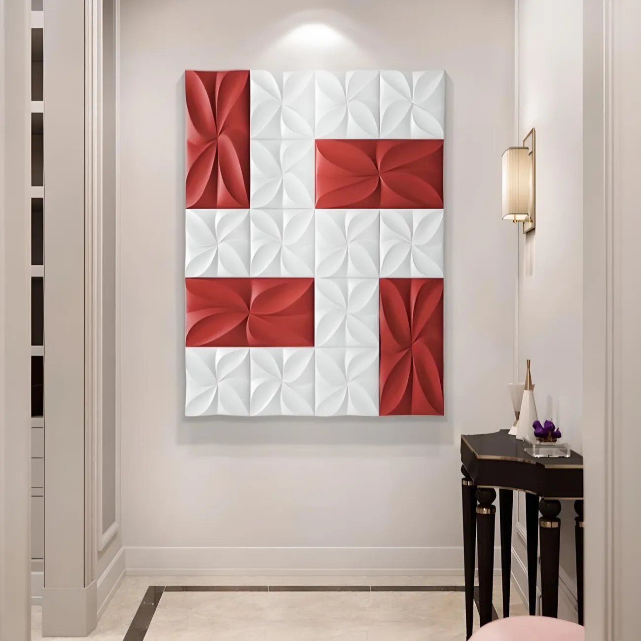 Скандинавское трехмерная декоративная картина "Пьяная красавица" 37737-30