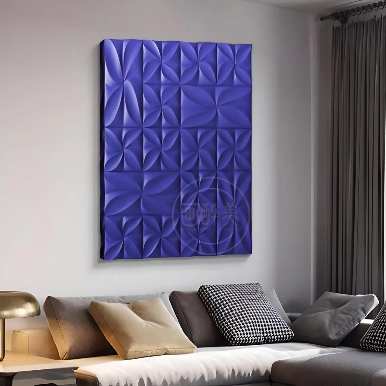 Скандинавское трехмерная декоративная картина "Пьяная красавица" 37737-30