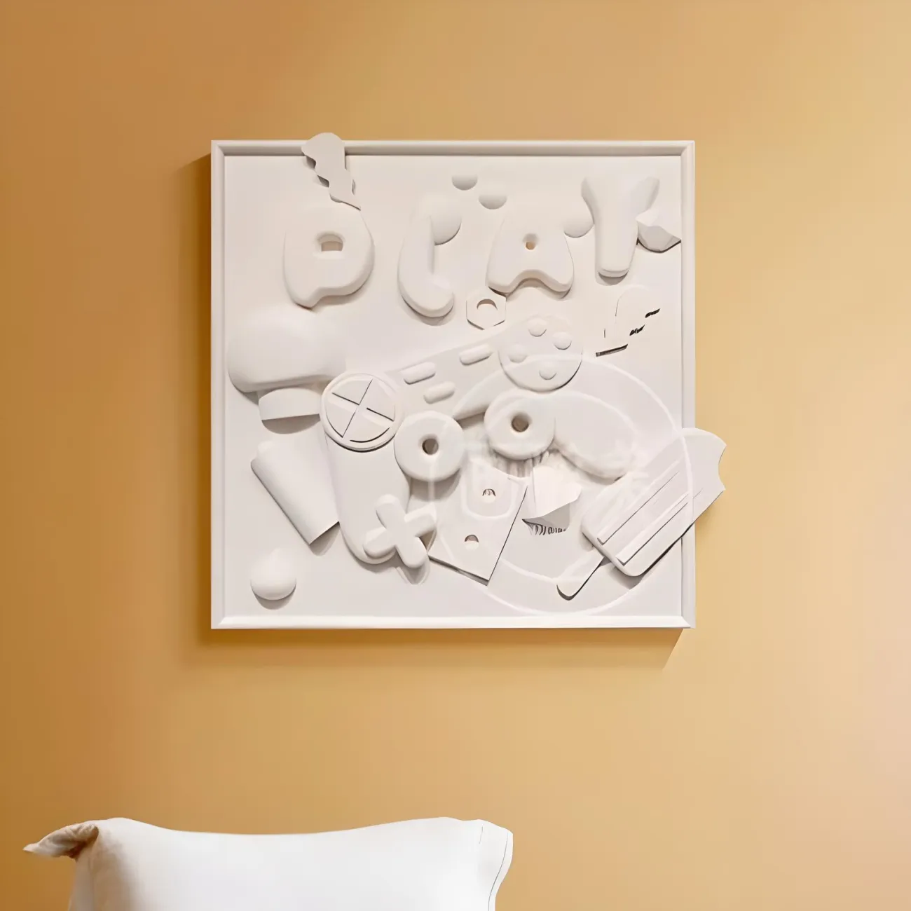 Скандинавская рельефная трехмерная картина "Пьяная красавица" 37741-30