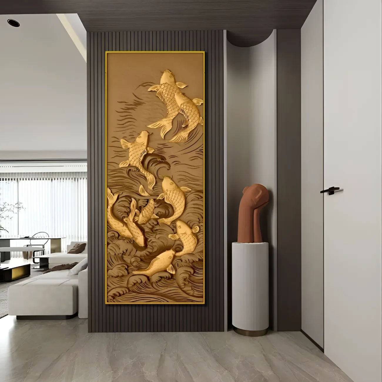 Декоративная  рельефная трехмерная картина "Пьяная красавица" 37745-30