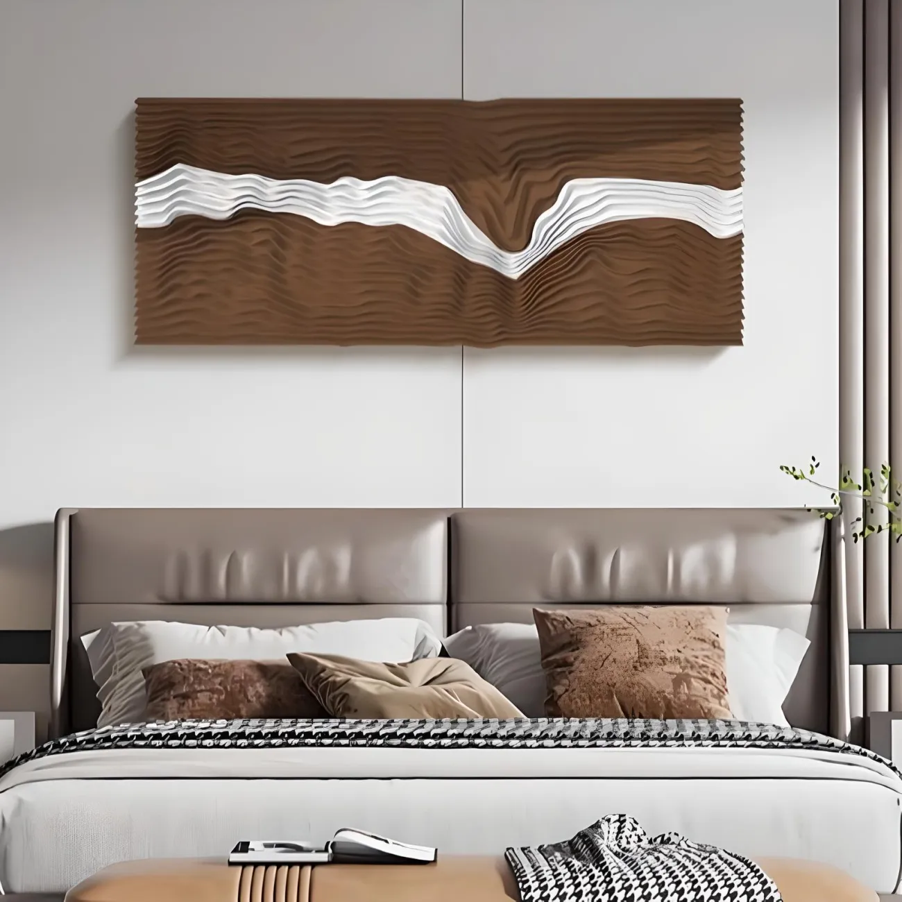 Скандинавская рельефная трехмерная 3d картина "Пьяная красавица" 37749-30