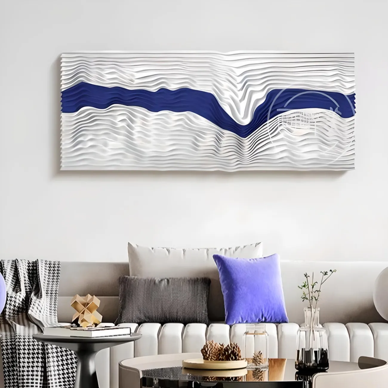 Скандинавская рельефная трехмерная 3d картина "Пьяная красавица" 37749-30