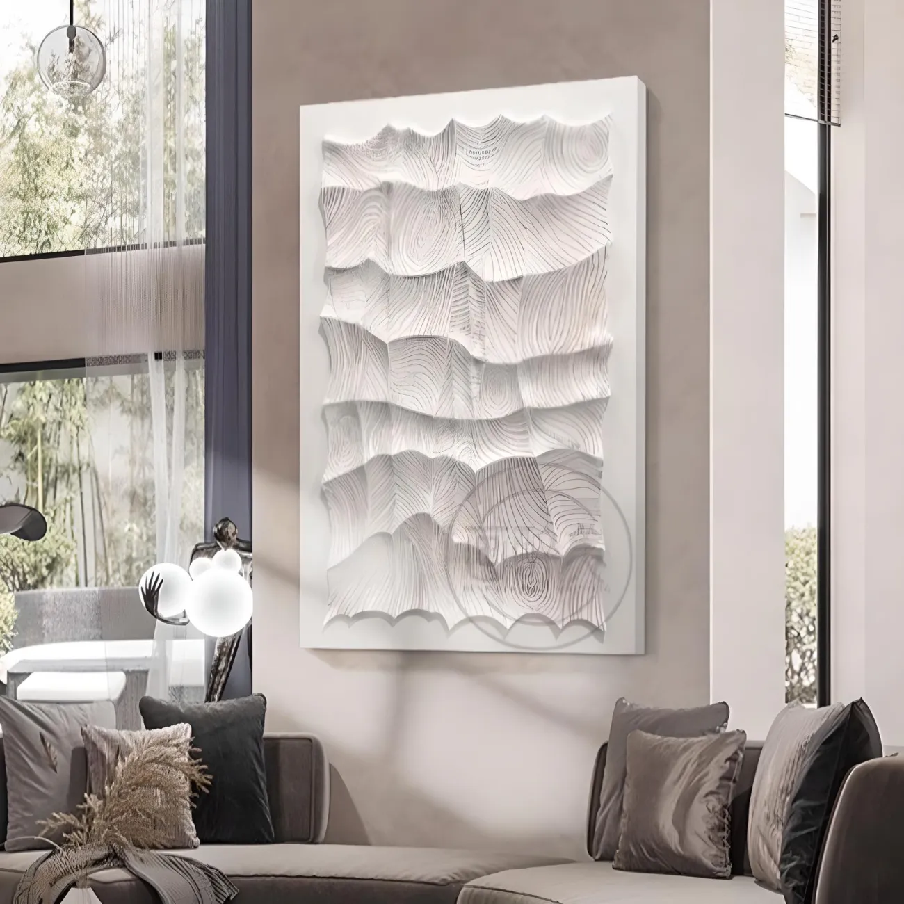 Декоративная рельефная трехмерная картина "Пьяная красавица" 37752-30