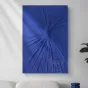 Минималистичная рельефная трехмерная картина "Klein blue" 37753-30