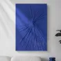 Минималистичная рельефная трехмерная картина "Klein blue" 37753-30