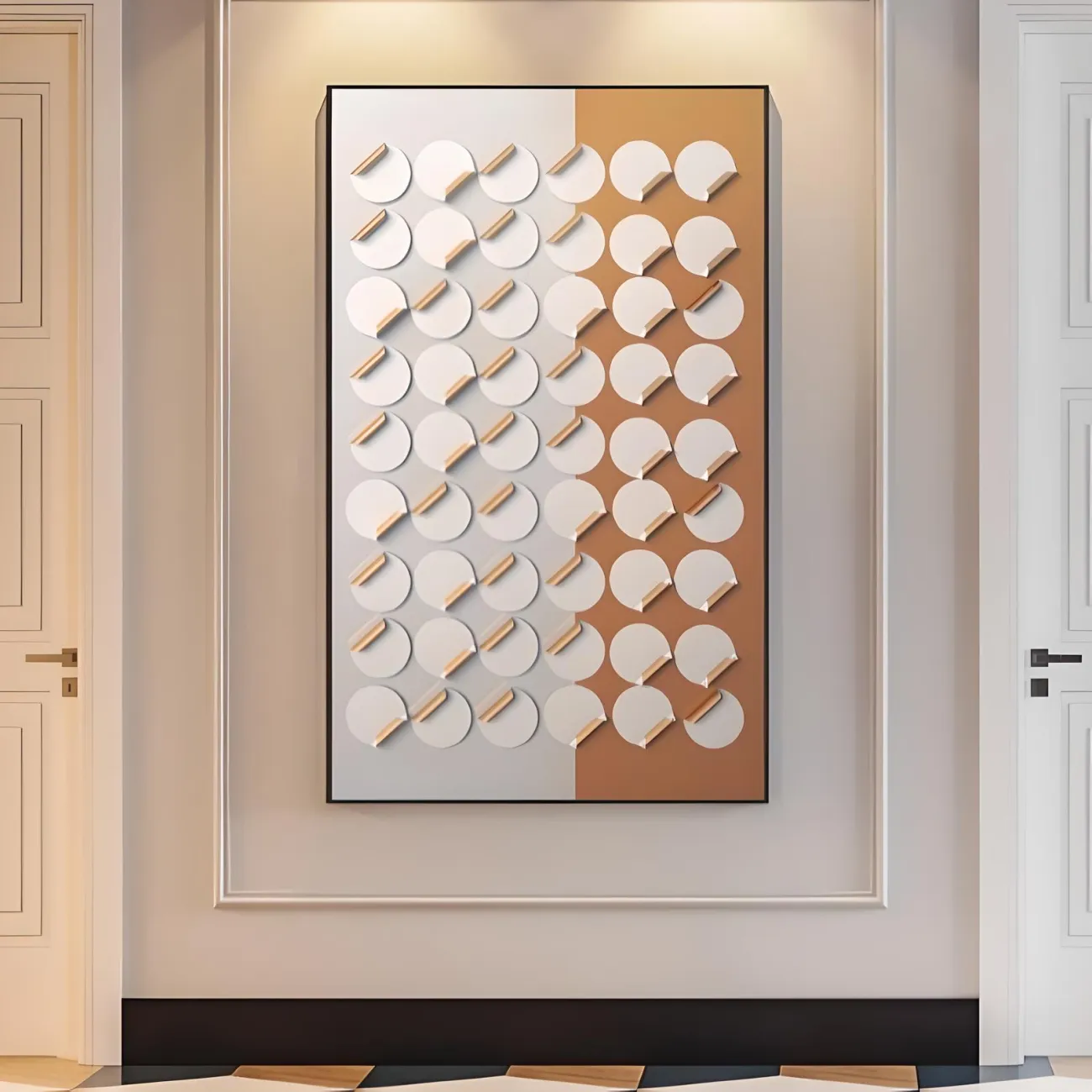 Абстрактная роскошная трехмерная картина "Пьяная красавица" 37754-30