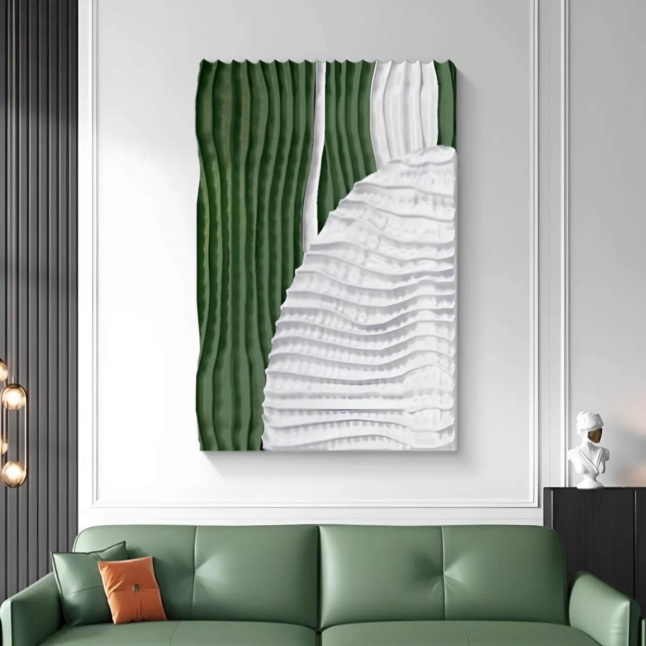 Абстрактная рельефная трехмерная картина "Пьяная красавица" 37755-30