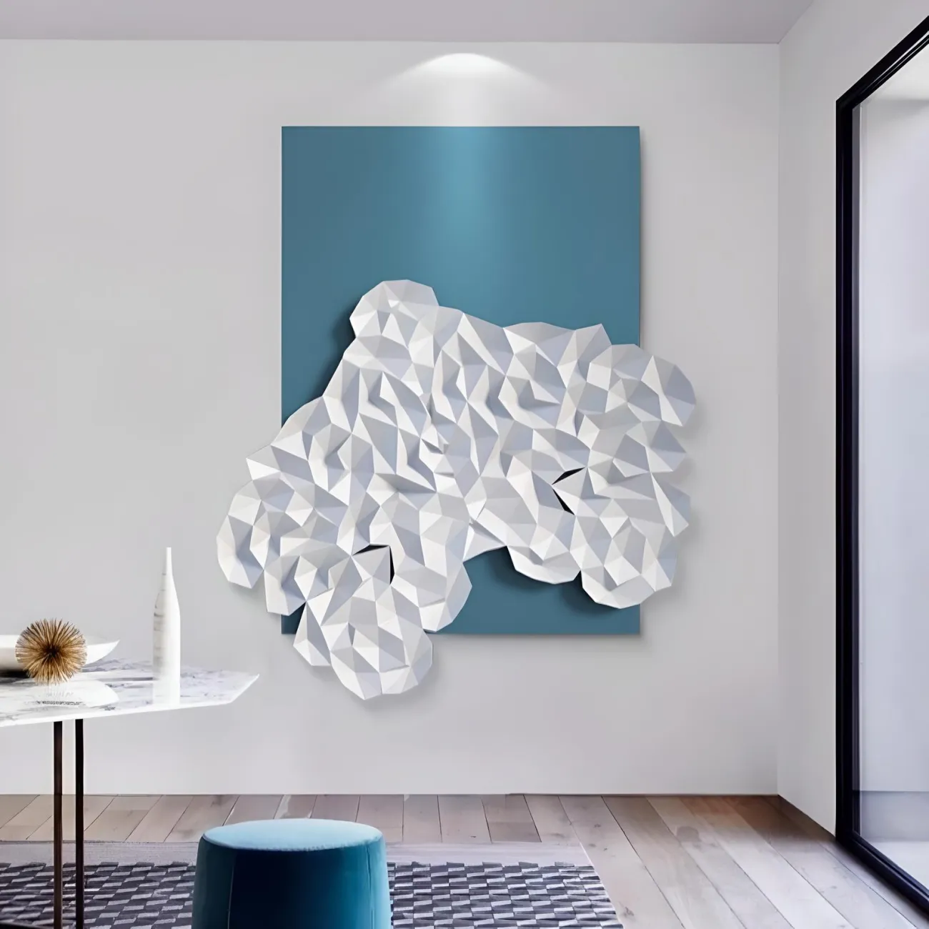 Декоративная трехмерная резная картина "Пьяная красавица" 37758-30