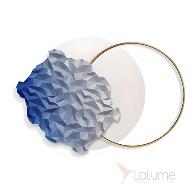 Минималистичная градиентная трехмерная картина "Пьяная красавица" 37761-30