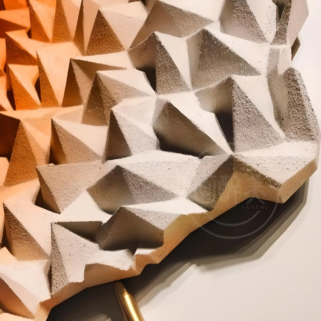 Минималистичная градиентная трехмерная картина "Пьяная красавица" 37761-30