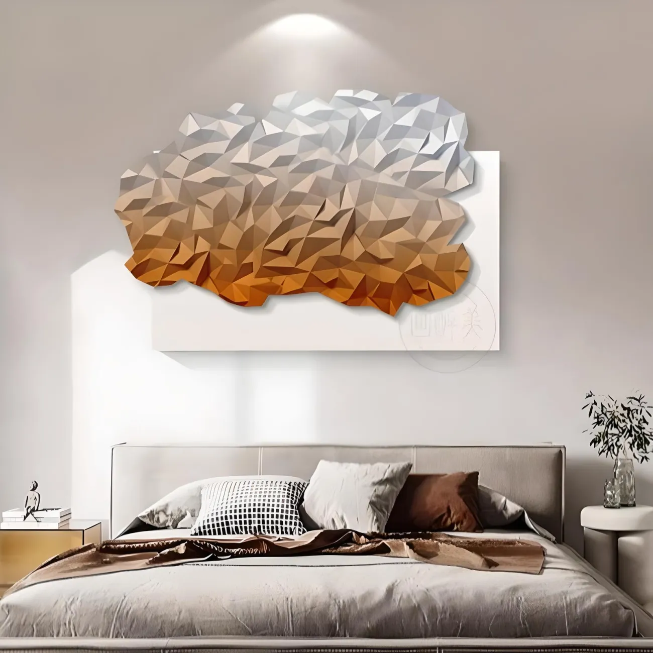 Оригинальная градиентная трехмерная картина "Пьяная красавица" 37762-30