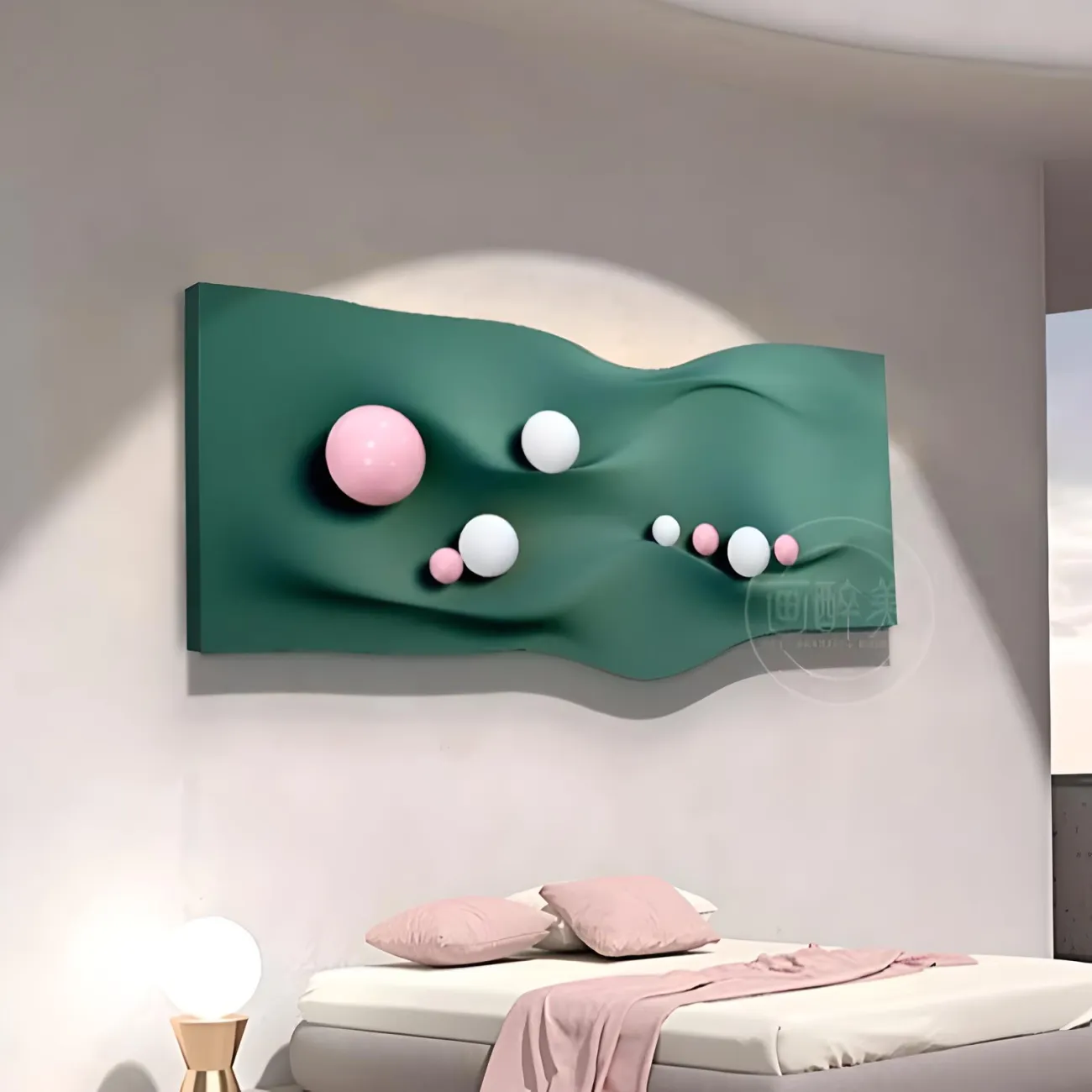 Высококачественная рельефная трехмерная картина "Пьяная красавица" 37768-30