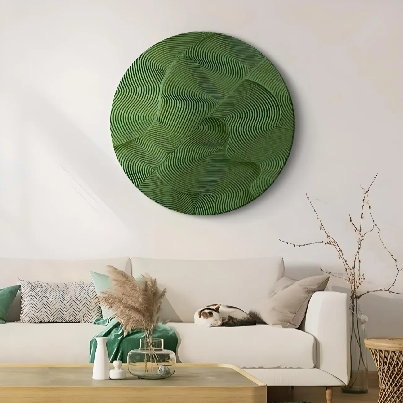 Итальянская минималистичная трехмерная картина "Пьяная красавица" 37769-30