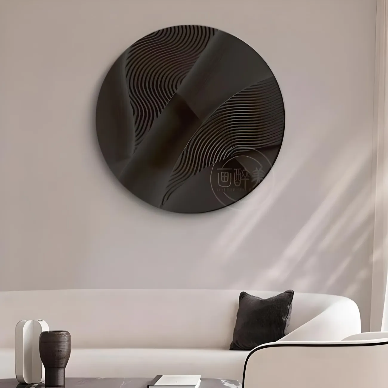 Итальянская минималистичная трехмерная картина "Пьяная красавица" 37769-30