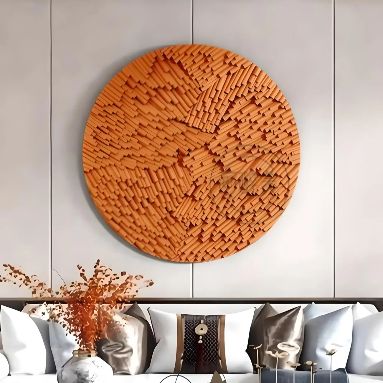 Градиентная рельефная трехмерная картина "Пьяная красавица" 37770-30